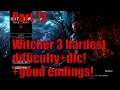 Witcher 3 Part 72 hardest difficulty+good endings! Full playthrough with live commentary!