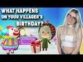 Animal Crossing Birthday Party | What Happens On A Villagers Birthday? | Animal Crossing New Horizon