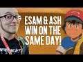 ESAM & ASH win on the same day!