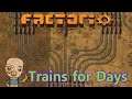 Factorio : The solutions to trains is more trains : Mega Base Ep2