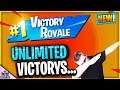 FORTNITE VICTORY ROYALE GLITCH UNLIMITED WINS EVERY GAME