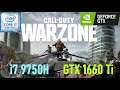 GTX 1660 Ti & i7 9750H - Call of Duty: Warzone (FPS test)