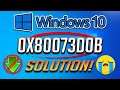 How to Fix Microsoft Store Error 0x80073d0b in Windows 10 - [2023]