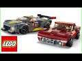 LEGO C8.R CORVETTE RACE CAR and 1968 CHEVROLET CORVETTE !!