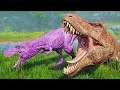 Pai Tiranossauro Rex Protegendo Sua Filha Até a Morte! The Isle Realismo - Dinossauros