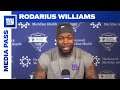 Rodarius Williams on His First Impressions of the NFL | New York Giants