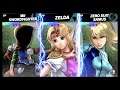 Super Smash Bros Ultimate Amiibo Fights  – Request #18158 Zero vs Zelda vs Zero Suit Samus