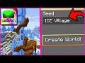 The BEST ICE VILLAGE Seed In LokiCraft *OMG*