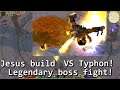 Titan Quest Atlantis| Jesus VS Typhon Legendary Boss fight!