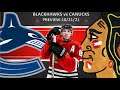 Blackhawks vs Canucks Preview:10/21/21