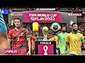 FIFA 21 • Belgio vs Brasile FINALE, World CUP Qatar 2022 "Un'impresa colossale" • Lv.Leggenda