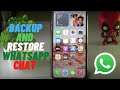 How to Backup and Restore Whatsapp Messages on Android