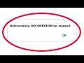 How To Fix Unfortunately MO INVESTOR Has Stopped Error in Android & Ios Mobile Phone