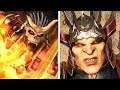 Mortal Kombat 11 Shao Kahn Death Scene Vs Mortal Kombat 9 Shao Kahn Death Scene Comparison
