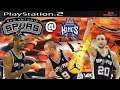 NBA Jam PS2 Gameplay - Jam Tournament (Spurs @ Kings)