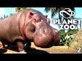 PLANET ZOO Beta - 2 - Flußpferde & Baby Schildkröten | Planet Zoo Deutsch ► Franchise Mode