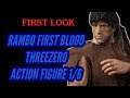 Rambo First Blood Action Figure John Rambo - ThreeZero - First Look