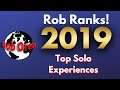 Rob's Best Solo Experiences of 2019