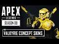 Valkyrie BIRTHRIGHT Skin Recolors - Apex Legends Season 9