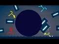 We Used Black Holes To Destroy The Map in Stick Fight