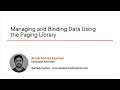 Android Skills: Managing and Binding Data Using the Paging Library Course Preview