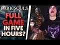 BEATEN IN 5 HOURS!? | Dark Souls Full Game Playthrough
