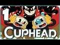Cuphead Walkthrough Part 1 (Switch, XB1, PC) 2 Players - No Commentary
