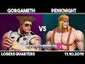 Gorgameth (Guile) vs PenKnight (Alex) | SFV Losers Quarters | Synthwave X #9