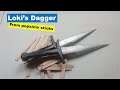 How to make Loki's dagger | from popsicles sticks