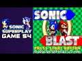 Sonic Superplay game 54 - Sonic Blast