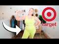 trying on workout clothes from TARGET!