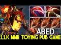 ABED [Clinkz] 11K MMR Smurf Toying Pub Game 7.26 Dota 2