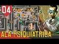 Aceitei uns CINQUENTA Malucos - Prison Architect Psychic Ward #04 [Série Gameplay Português PT-BR]