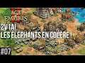 Age of Empires II - #07 2v1AI, Les éléphants en colère !