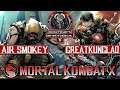 BLACK DRAGON'S RAGE - Air Smokey vs GreatKungLao - Destroyer's Invitational V: Qualifier 3 - MKX