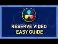 DaVinci Resolve - How To Reverse Video in Timeline