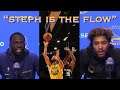 📺 Draymond: “Steph is the flow”; Oubre on Curry:“super-talent…that's what you want out of a leader”