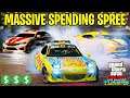GTA Online Los Santos Tuners DLC $50,000,000 SPENDING SPREE! Buying and Testing ALL New Cars