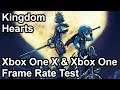 Kingdom Hearts Xbox One X vs Xbox One Frame Rate Comparison