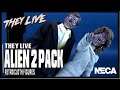 NECA They Live Retro Cloth Alien Two Pack | Video Review HORROR