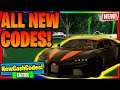 NEW WORKING CODES For Driving Empire Roblox (Driving Empire Roblox Codes) Roblox