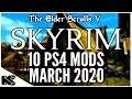 Skyrim Special Edition: ▶️10 PlayStation 4 Mods◀️ March 2020