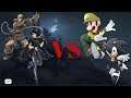 SSBU - Simon (me) & Bayonetta vs Fake Luigi & Fake Sonic