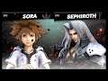 Super Smash Bros Ultimate Amiibo Fights – Sora & Co #286 Sora vs Sephiroth Mega Battle