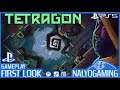 TETRAGON, PS5 Gameplay First Look (A Fun New 2D Puzzle Game)