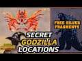 TOP 3 SECRET LOCATIONS OF GODZILLA IN PUBG MOBILE - FREE SILVER FRAGMENTS