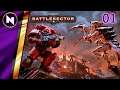 XCOM WITH SPACE MARINES; TURN-BASED TACTICAL BATTLE | Warhammer 40k Battlesector | 01 | Lets Play