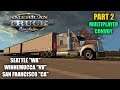 American Truck Simulator Multiplayer Convoy Part 2