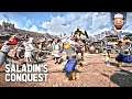 Ancestors Legacy: Saladin's Conquest | Conferindo o Modo Escaramuça | Gameplay pt br