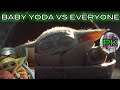 Baby Yoda vs EVERYONE ELSE | White Christmas Baby Yoda Saves the Mandalorian And BATMAN